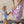 Load image into Gallery viewer, FishFlops® Gully Child Beach Chair in Violet The Seahorse