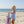 Load image into Gallery viewer, FishFlops® Gully Child Beach Chair in Violet The Seahorse
