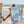 Load image into Gallery viewer, Evelyn Henson Dune High Beach Chair in Sea Island