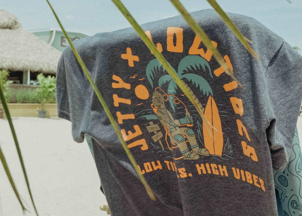 Jetty 'Low Tides, High Vibes' Short Sleeve