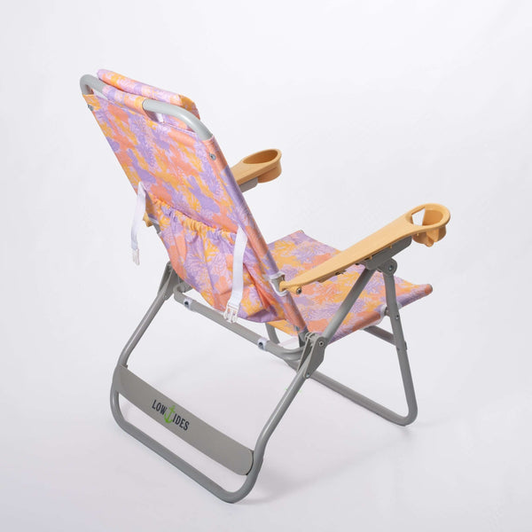 Dune High Beach Chair in Coral Reef