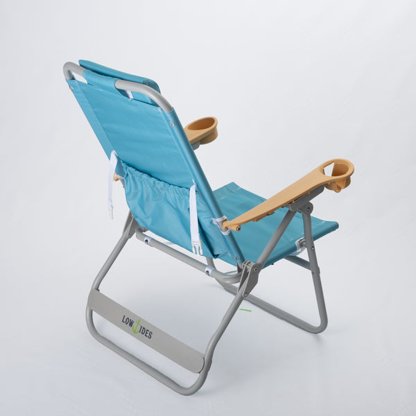 Dune High Backpack Beach Chair in Sea Jet