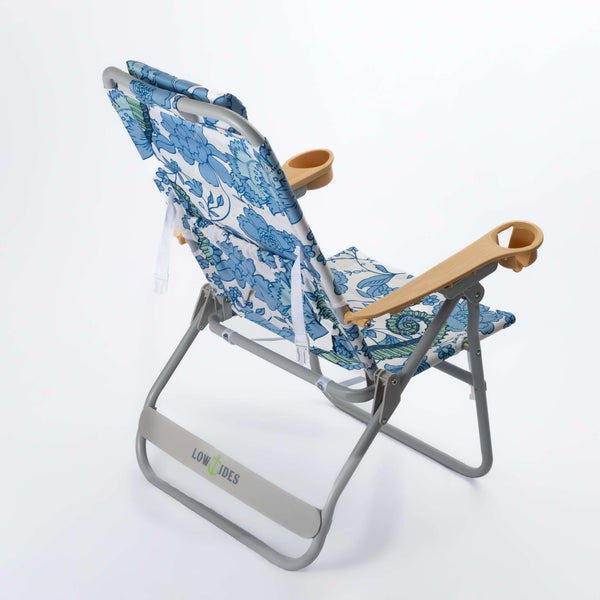 Thomas Paul Dune High Backpack Beach Chair in Seahorse Vineyard