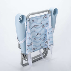 FishFlops® Gully Child Beach Chair in Chomper The Shark