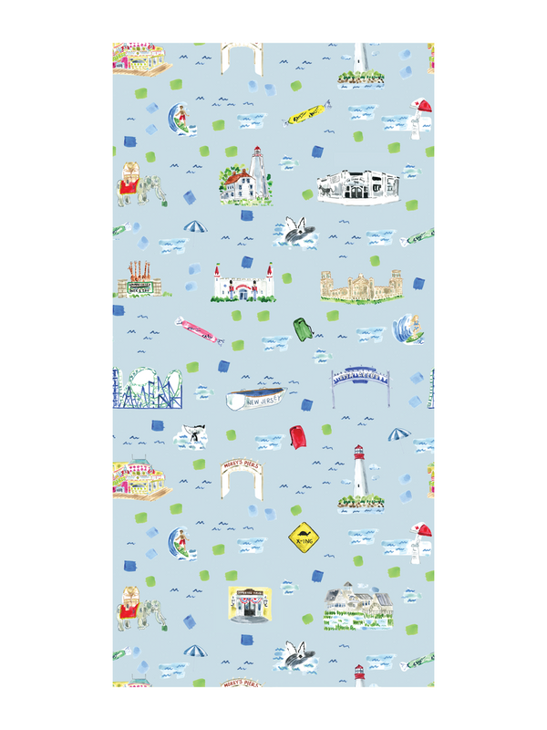 Evelyn Henson Jersey Shore Eco Beach Towel