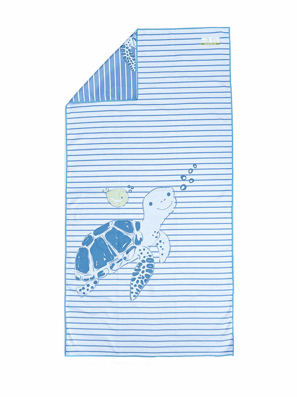 Laura Ashley x LowTides Sea Turtle Eco Beach Towel