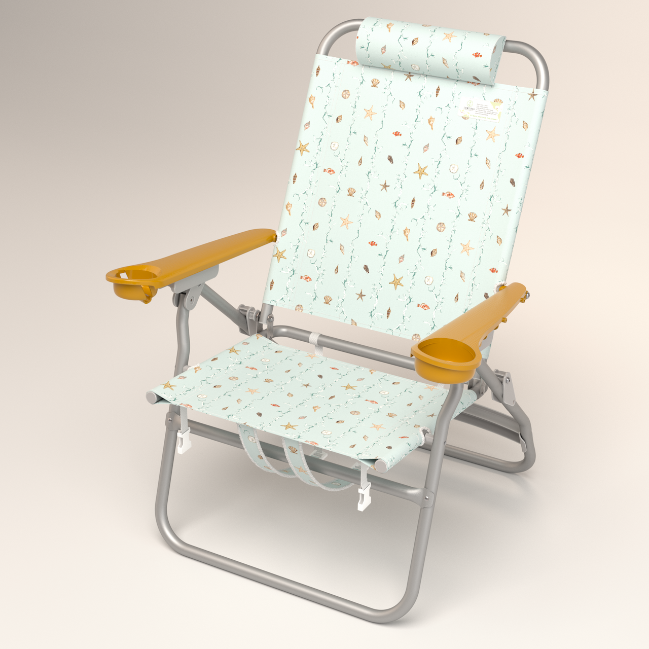 Evelyn Henson Dune High Beach Chair in Sea Island – LowTides
