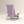 Load image into Gallery viewer, FishFlops® Gully Child Beach Chair in Violet The Seahorse
