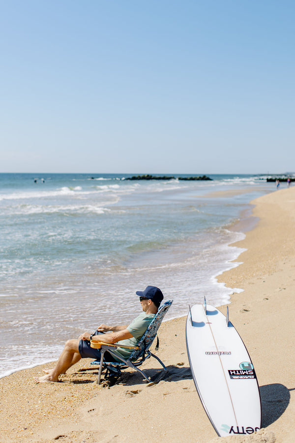 Jetty Sandbar Low Beach Chair in Iris Mint