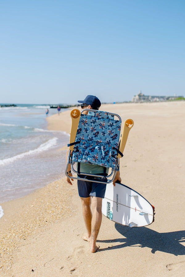 Jetty Sandbar Low Beach Chair in Iris Mint