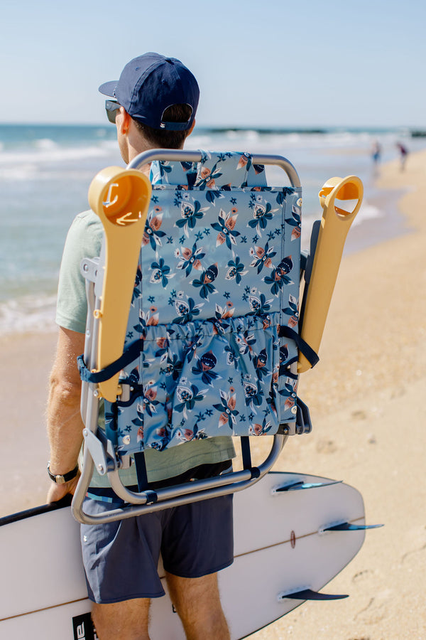 Jetty Sandbar Low Beach Chair in Iris Mint