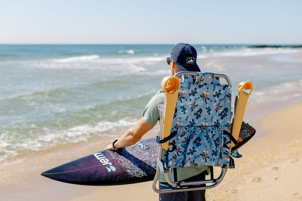 Jetty Sandbar Low Beach Chair in Iris Mint