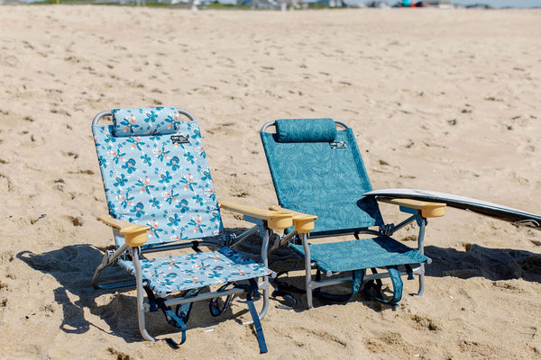 Jetty Sandbar Low Beach Chair in Iris Mint