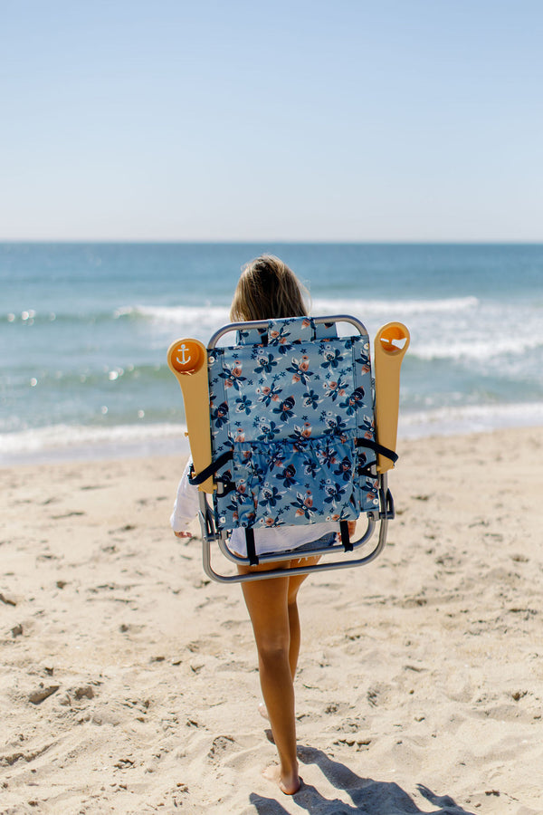 Jetty Sandbar Low Beach Chair in Iris Mint