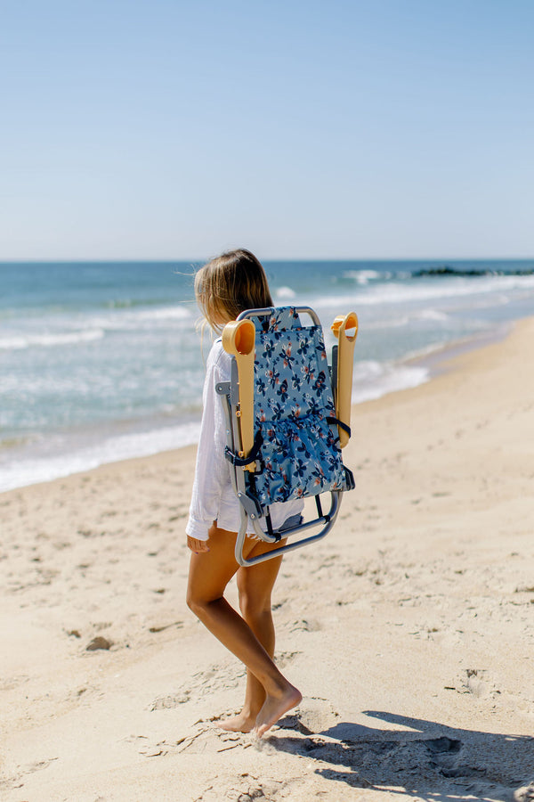 Jetty Sandbar Low Beach Chair in Iris Mint