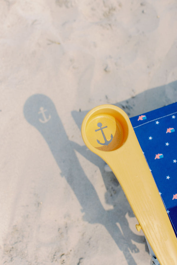 Sandbar Low Beach Chair in American Flag