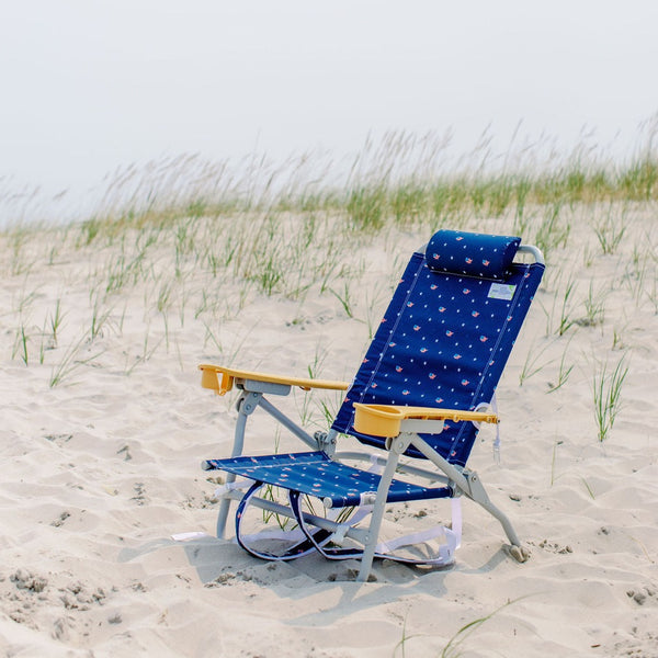 Sandbar Low Beach Chair in American Flag