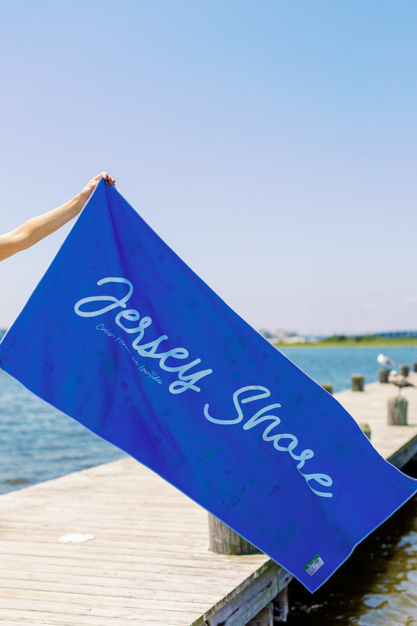Evelyn Henson Jersey Shore Eco Beach Towel
