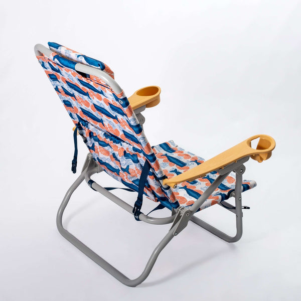 Thomas Paul Sandbar Low Beach Chair in Moby Floral
