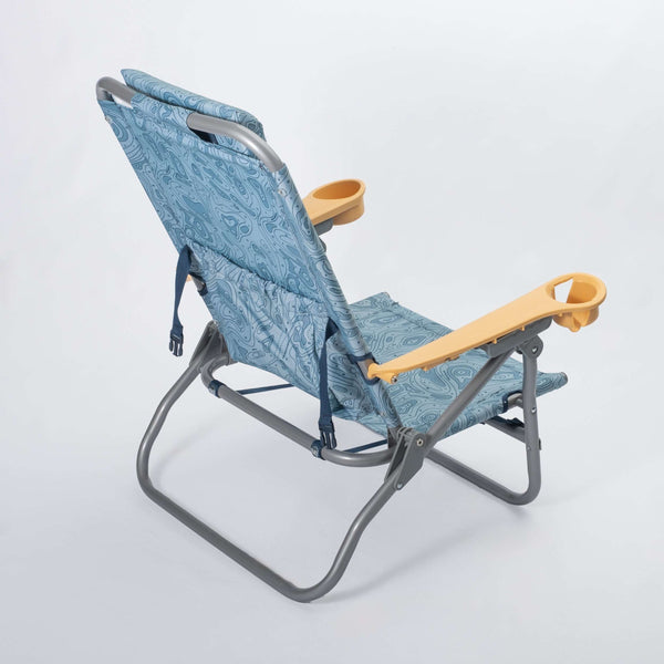 Jetty x LowTides Sandbar Low Beach Chair in Oyster Grounds
