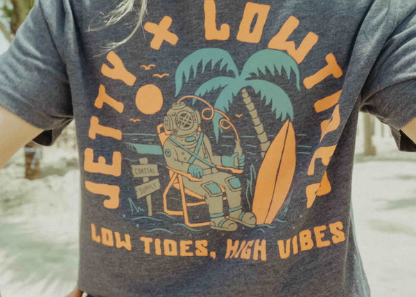 Jetty 'Low Tides, High Vibes' Short Sleeve