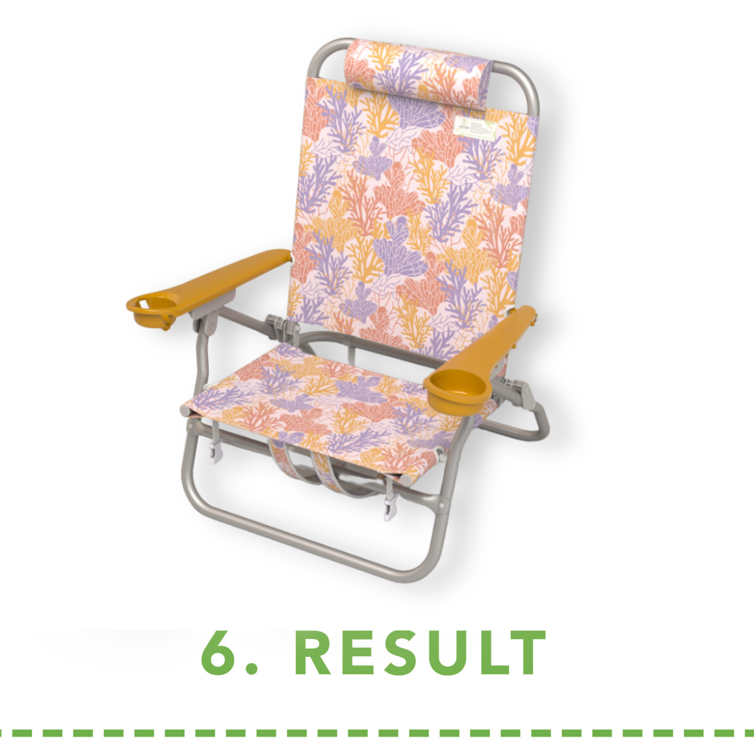 Tiny 2024 beach chairs